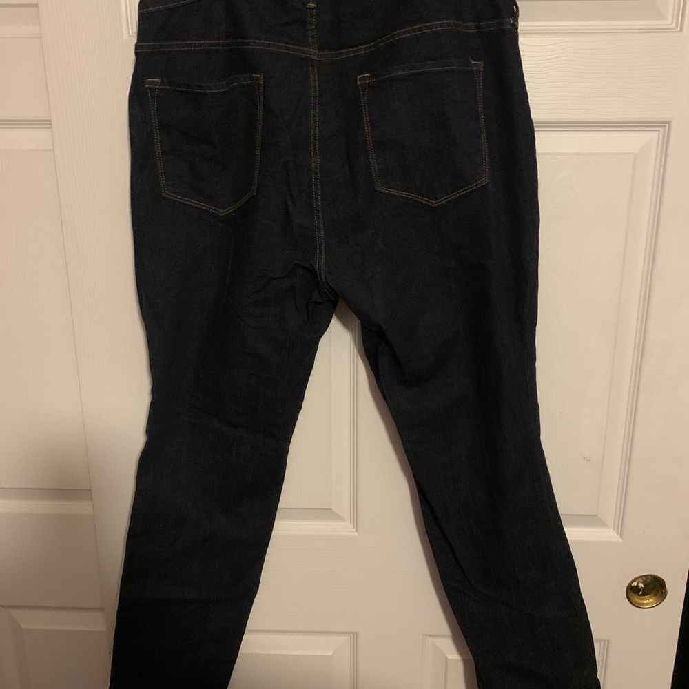 Blue Sidepanel Maternity Jeans